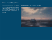 Tablet Screenshot of laurentiusemmelmann.com